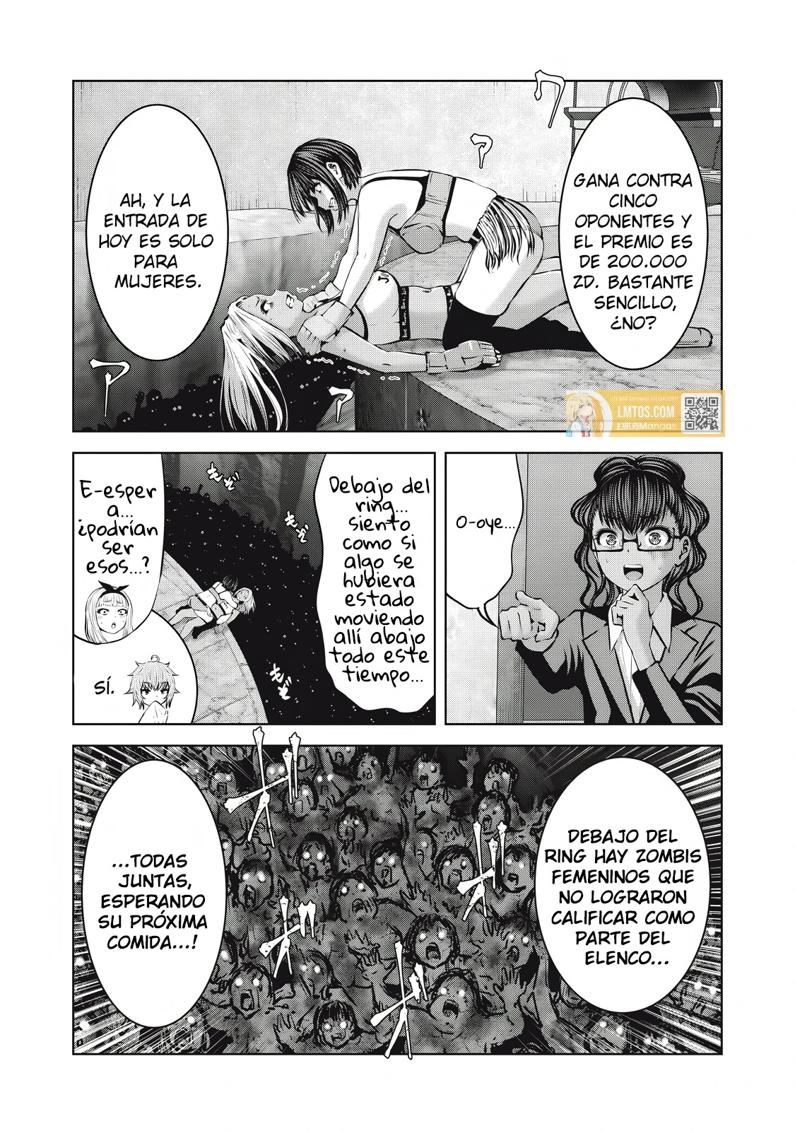 ZOMBIE SEKAI DE HAREM WO TSUKUROU Capítulo 19.2 - Página 4