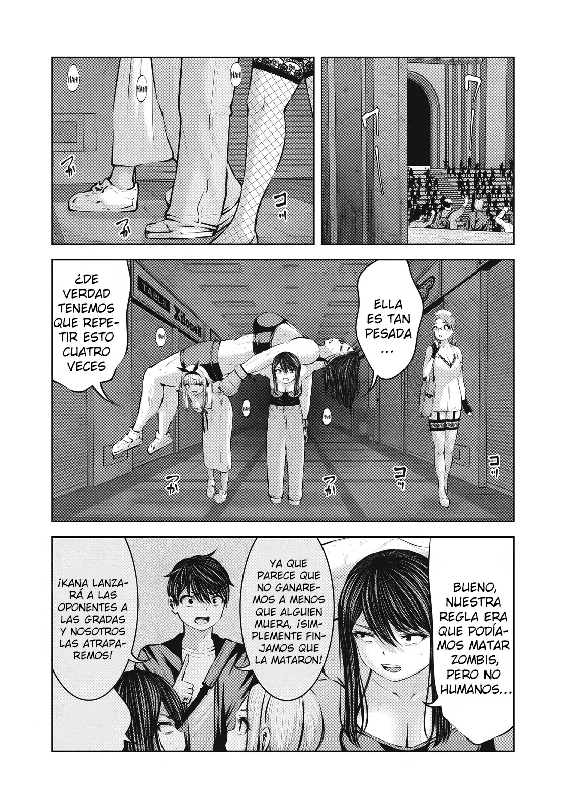 ZOMBIE SEKAI DE HAREM WO TSUKUROU Capítulo 20.1 - Página 15