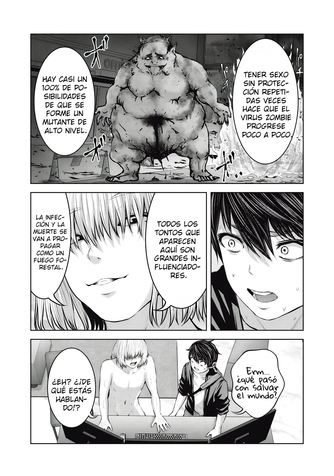 ZOMBIE SEKAI DE HAREM WO TSUKUROU Capítulo 21.2 - Página 12