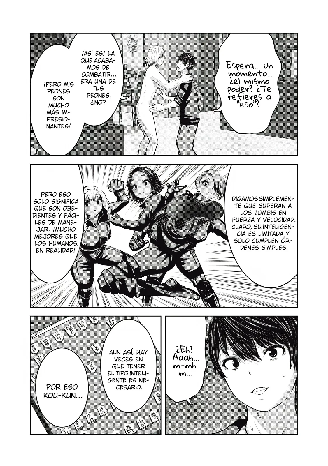 ZOMBIE SEKAI DE HAREM WO TSUKUROU Capítulo 21.2 - Página 4