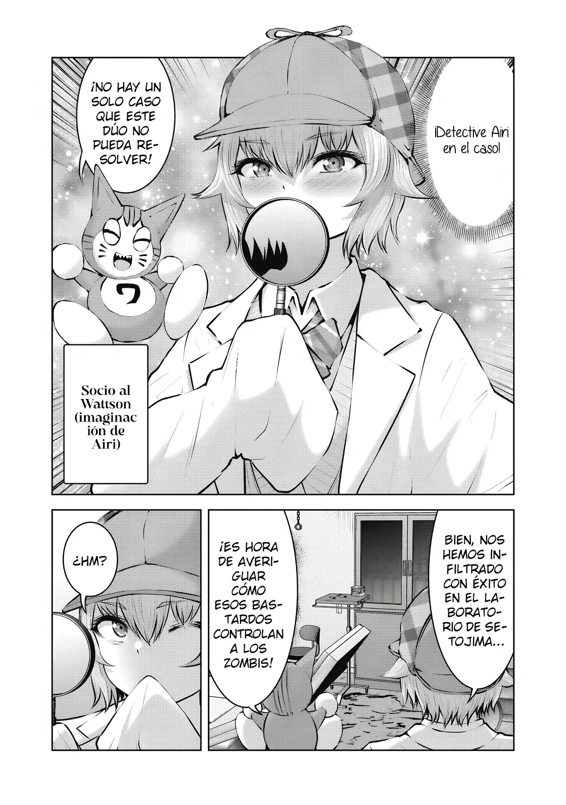 ZOMBIE SEKAI DE HAREM WO TSUKUROU Capítulo 22.1 - Página 9