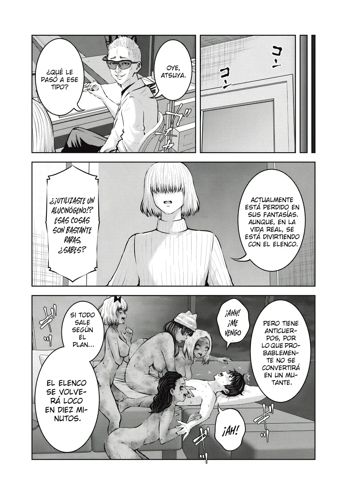 ZOMBIE SEKAI DE HAREM WO TSUKUROU Capítulo 22.2 - Página 4