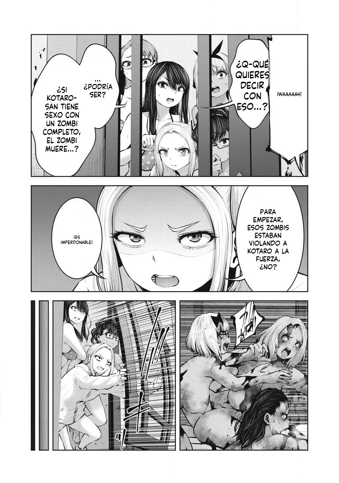 ZOMBIE SEKAI DE HAREM WO TSUKUROU Capítulo 23.1 - Página 12