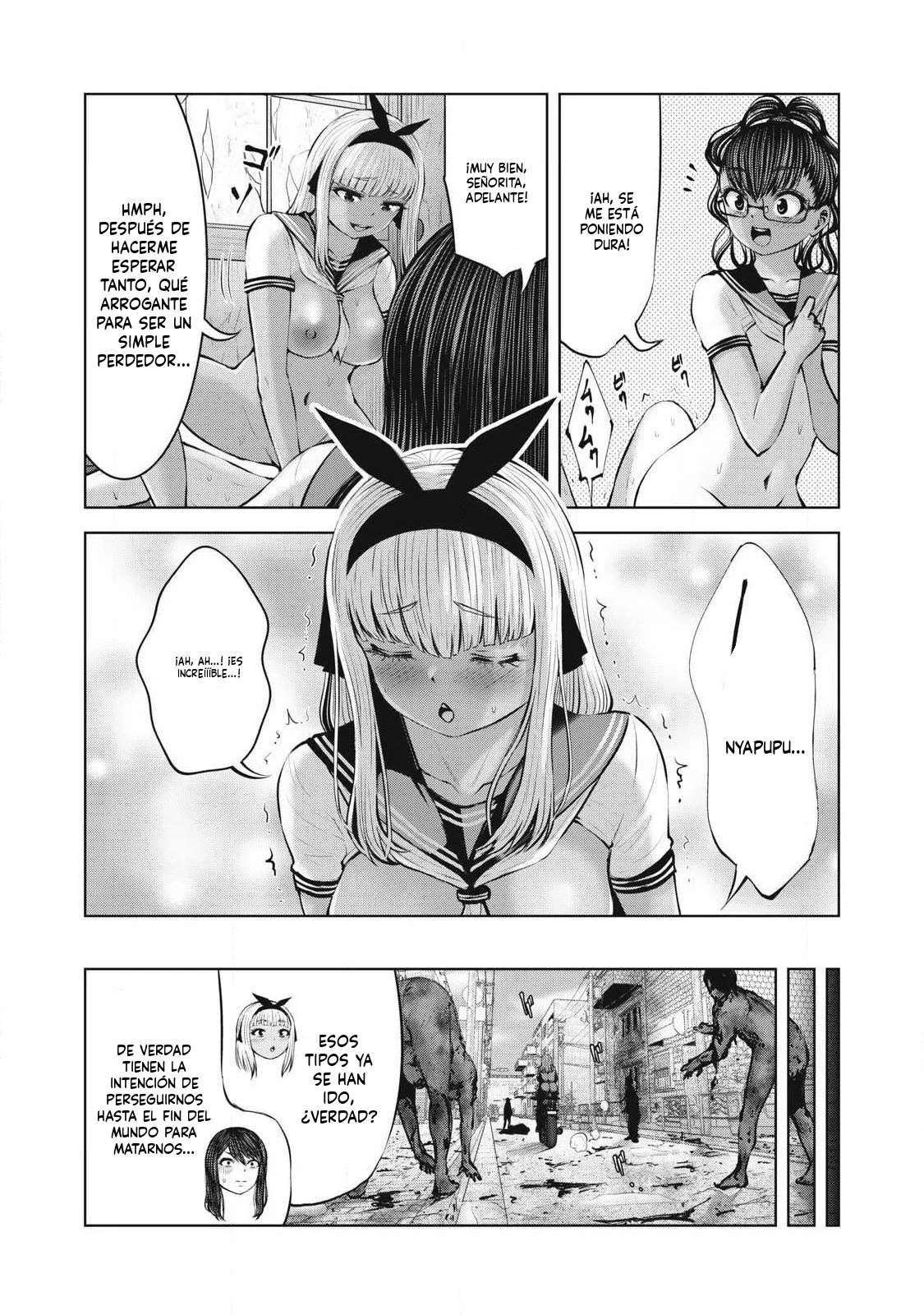 ZOMBIE SEKAI DE HAREM WO TSUKUROU Capítulo 23.2 - Página 15