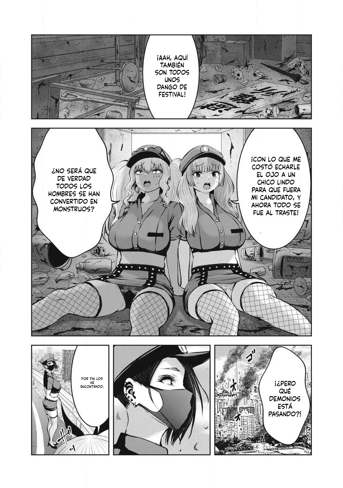 ZOMBIE SEKAI DE HAREM WO TSUKUROU Capítulo 24.1 - Página 15
