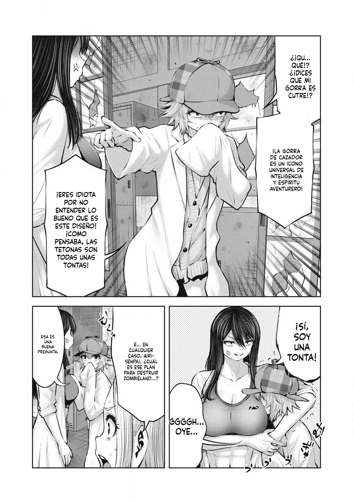 ZOMBIE SEKAI DE HAREM WO TSUKUROU Capítulo 24.1 - Página 2