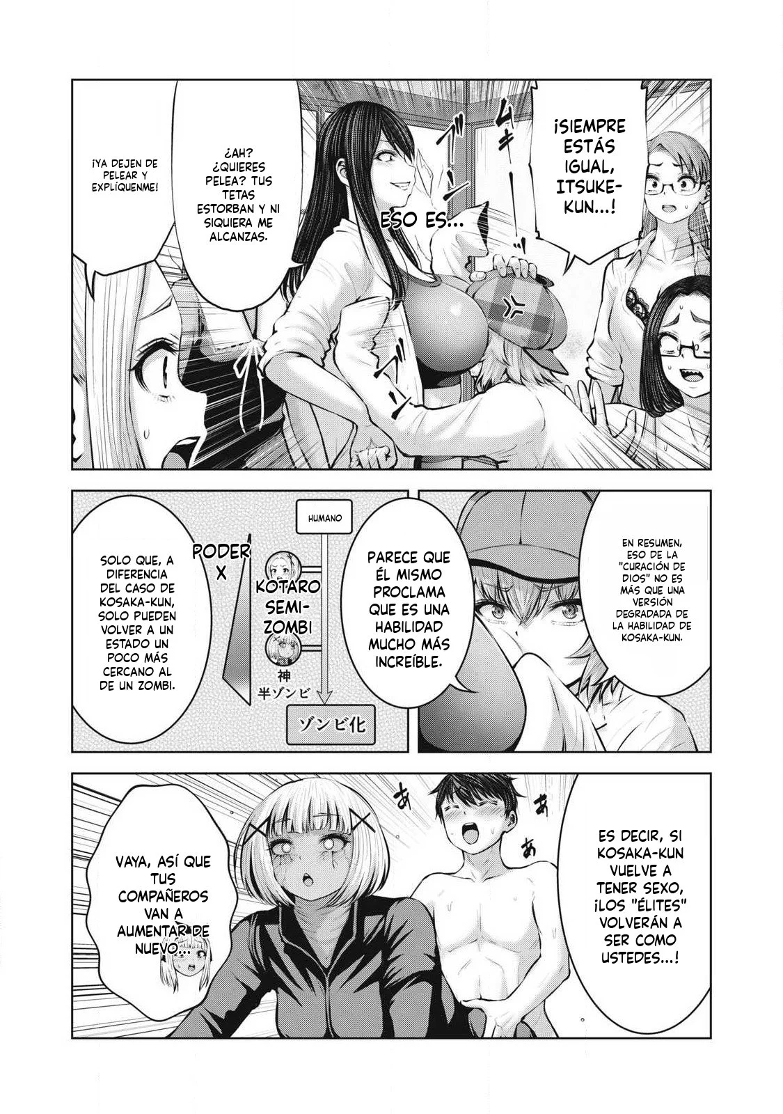 ZOMBIE SEKAI DE HAREM WO TSUKUROU Capítulo 24.1 - Página 6