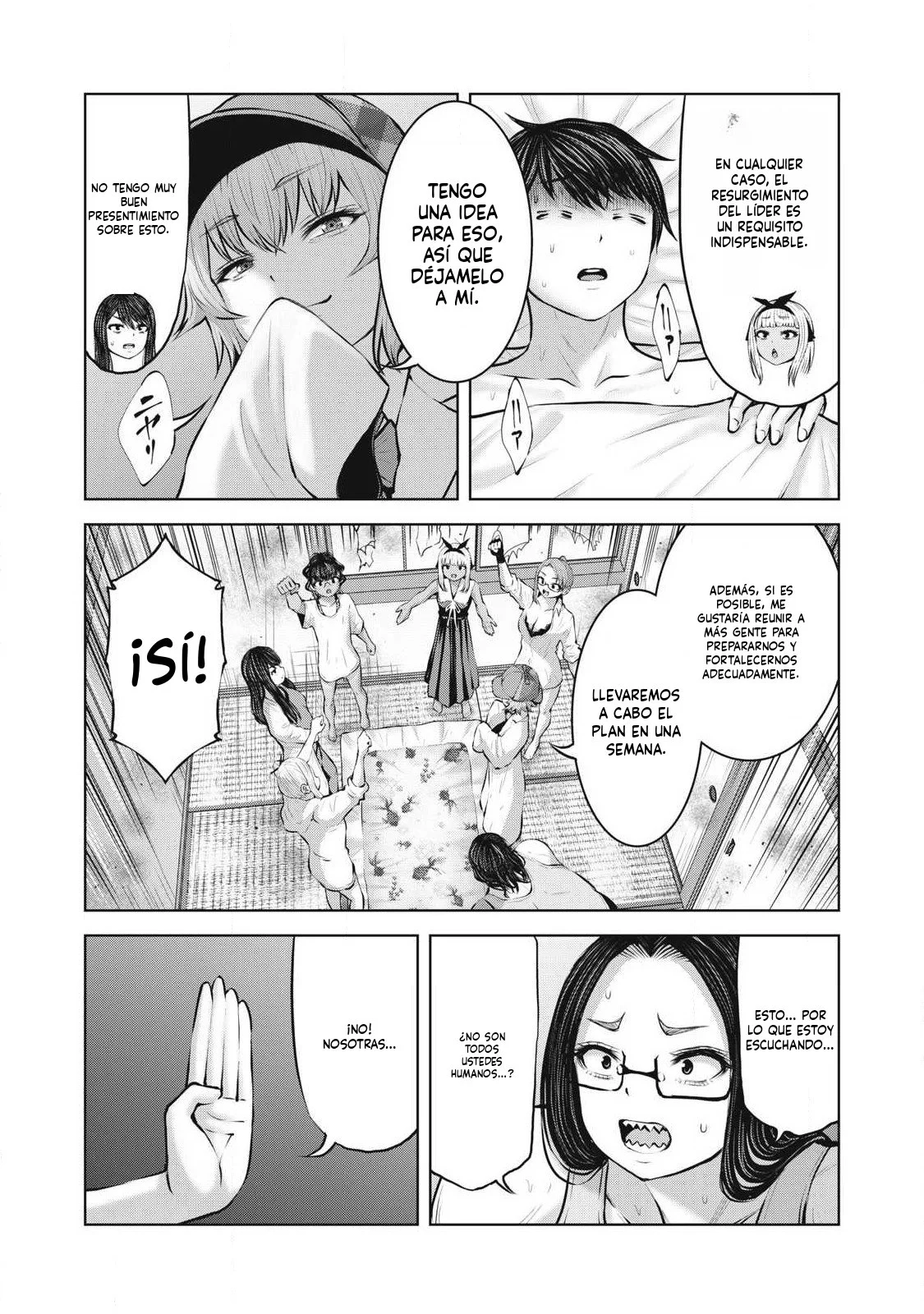 ZOMBIE SEKAI DE HAREM WO TSUKUROU Capítulo 24.1 - Página 9