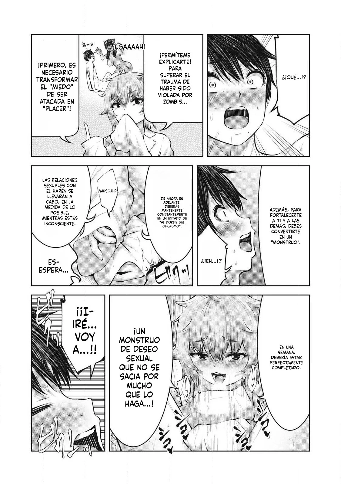 ZOMBIE SEKAI DE HAREM WO TSUKUROU Capítulo 24.2 - Página 5