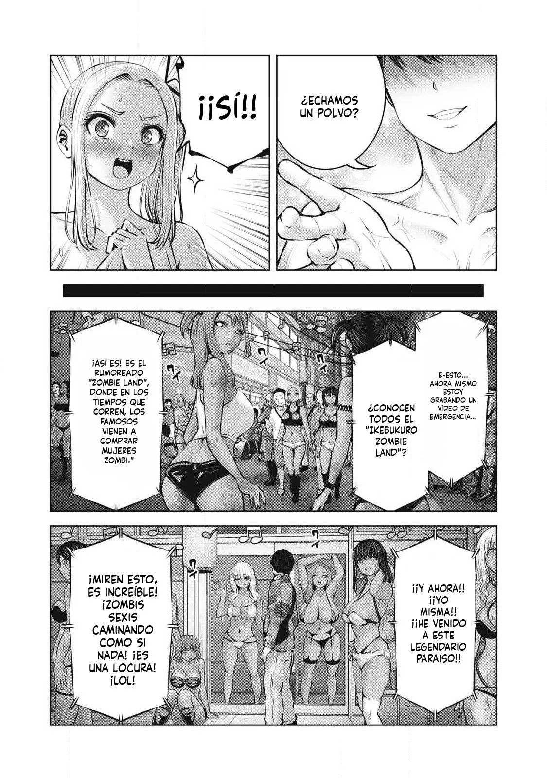 ZOMBIE SEKAI DE HAREM WO TSUKUROU Capítulo 24.2 - Página 8