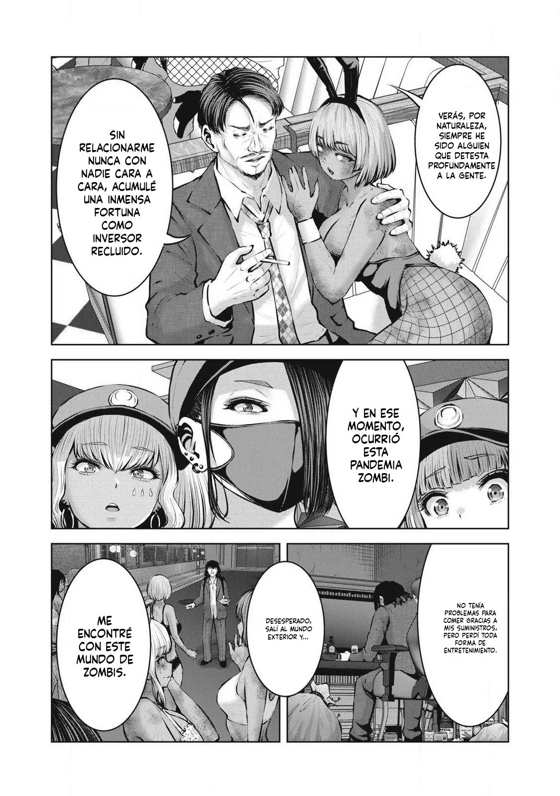 ZOMBIE SEKAI DE HAREM WO TSUKUROU Capítulo 25.1 - Página 4