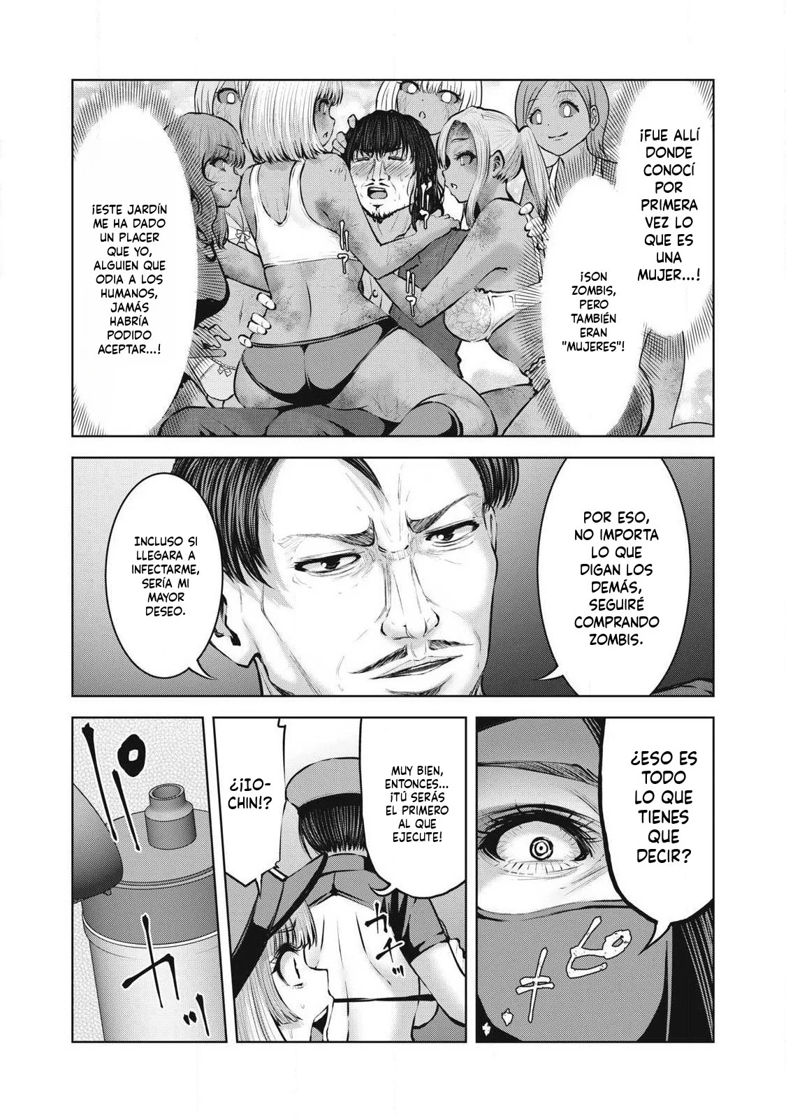 ZOMBIE SEKAI DE HAREM WO TSUKUROU Capítulo 25.1 - Página 5