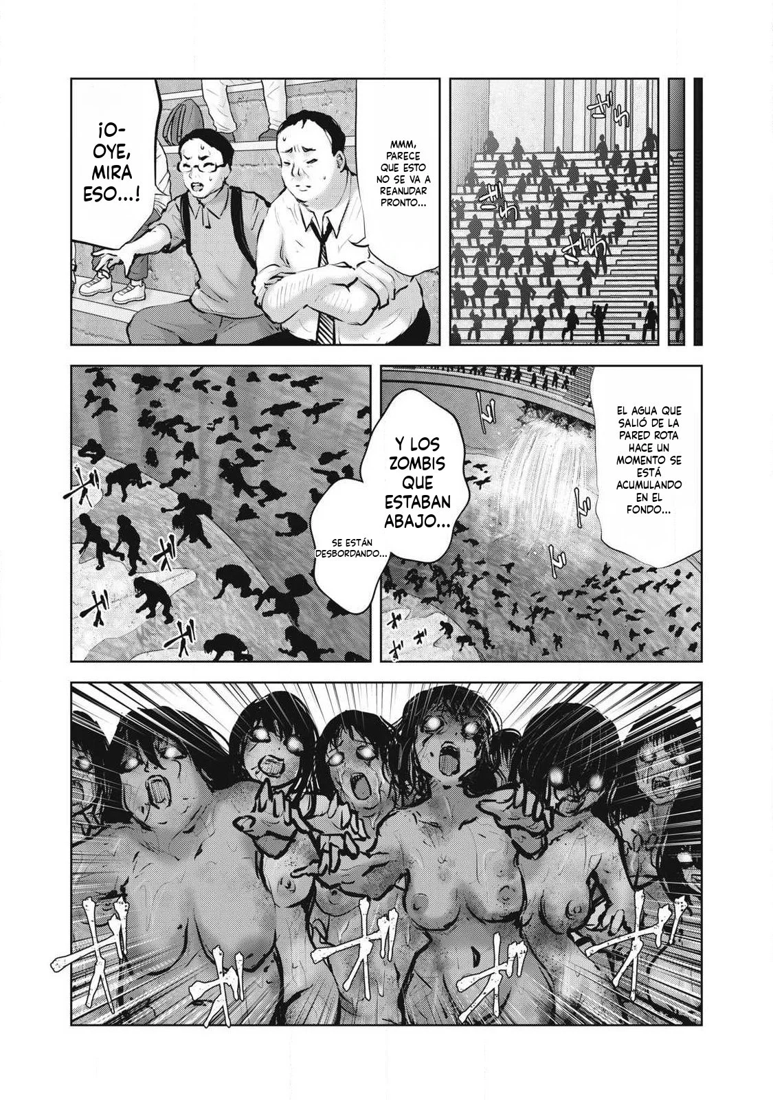 ZOMBIE SEKAI DE HAREM WO TSUKUROU Capítulo 26.1 - Página 15