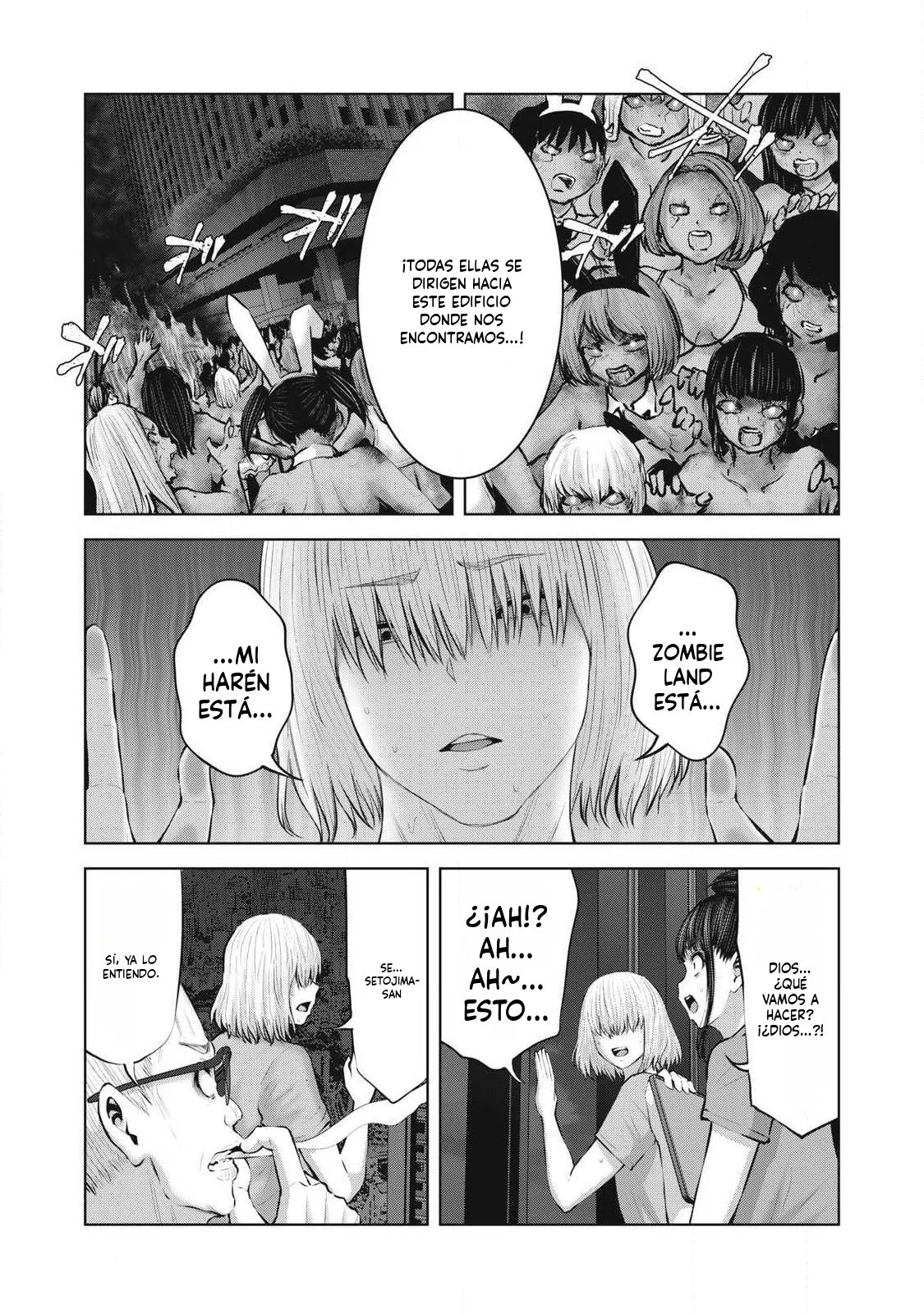 ZOMBIE SEKAI DE HAREM WO TSUKUROU Capítulo 26.1 - Página 17