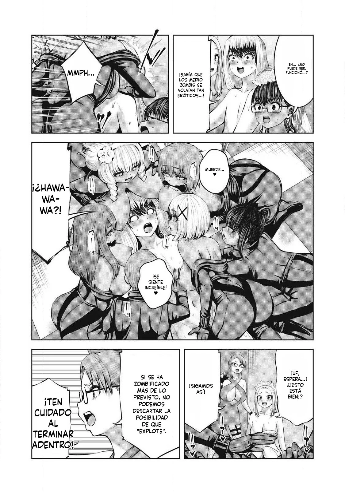 ZOMBIE SEKAI DE HAREM WO TSUKUROU Capítulo 26.1 - Página 5