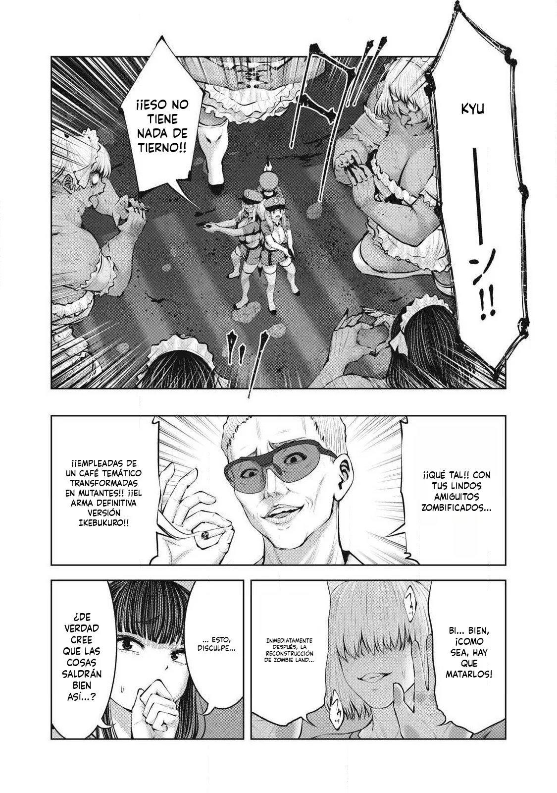 ZOMBIE SEKAI DE HAREM WO TSUKUROU Capítulo 26.2 - Página 14