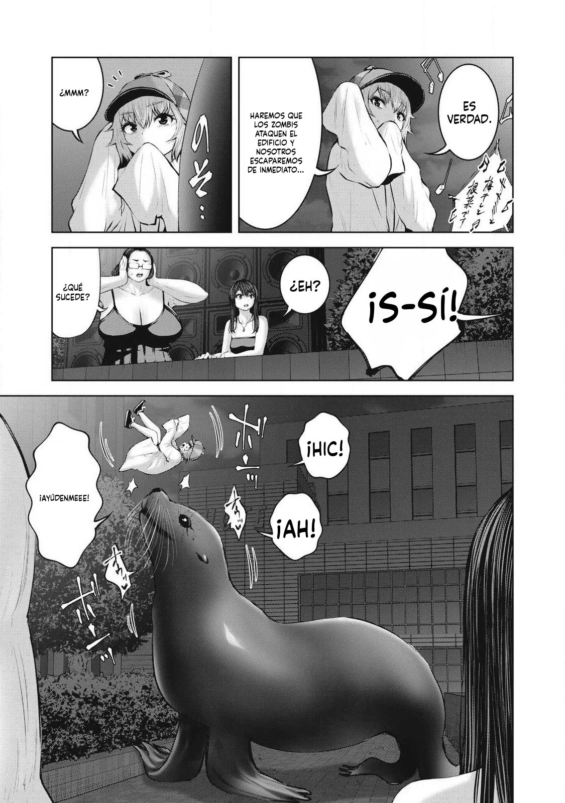 ZOMBIE SEKAI DE HAREM WO TSUKUROU Capítulo 26.2 - Página 9