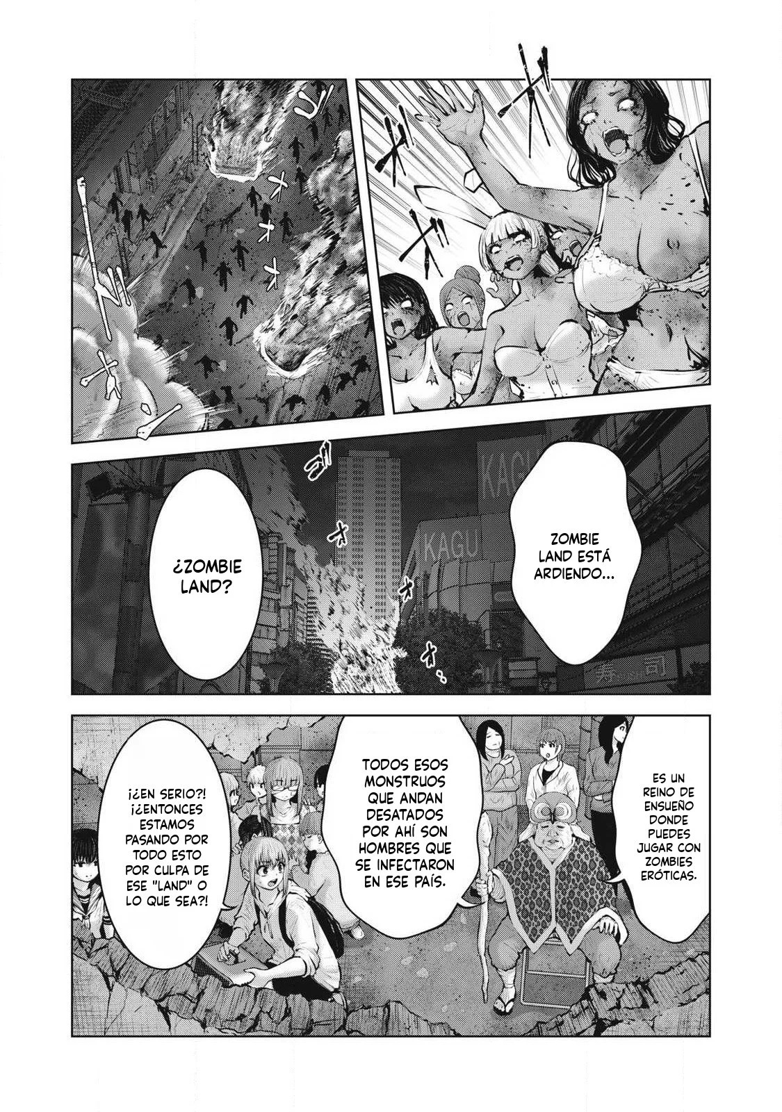 ZOMBIE SEKAI DE HAREM WO TSUKUROU Capítulo 27.1 - Página 2