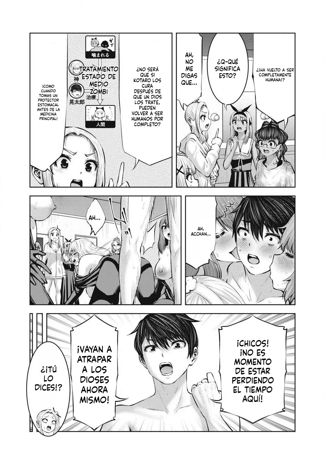 ZOMBIE SEKAI DE HAREM WO TSUKUROU Capítulo 27.2 - Página 5