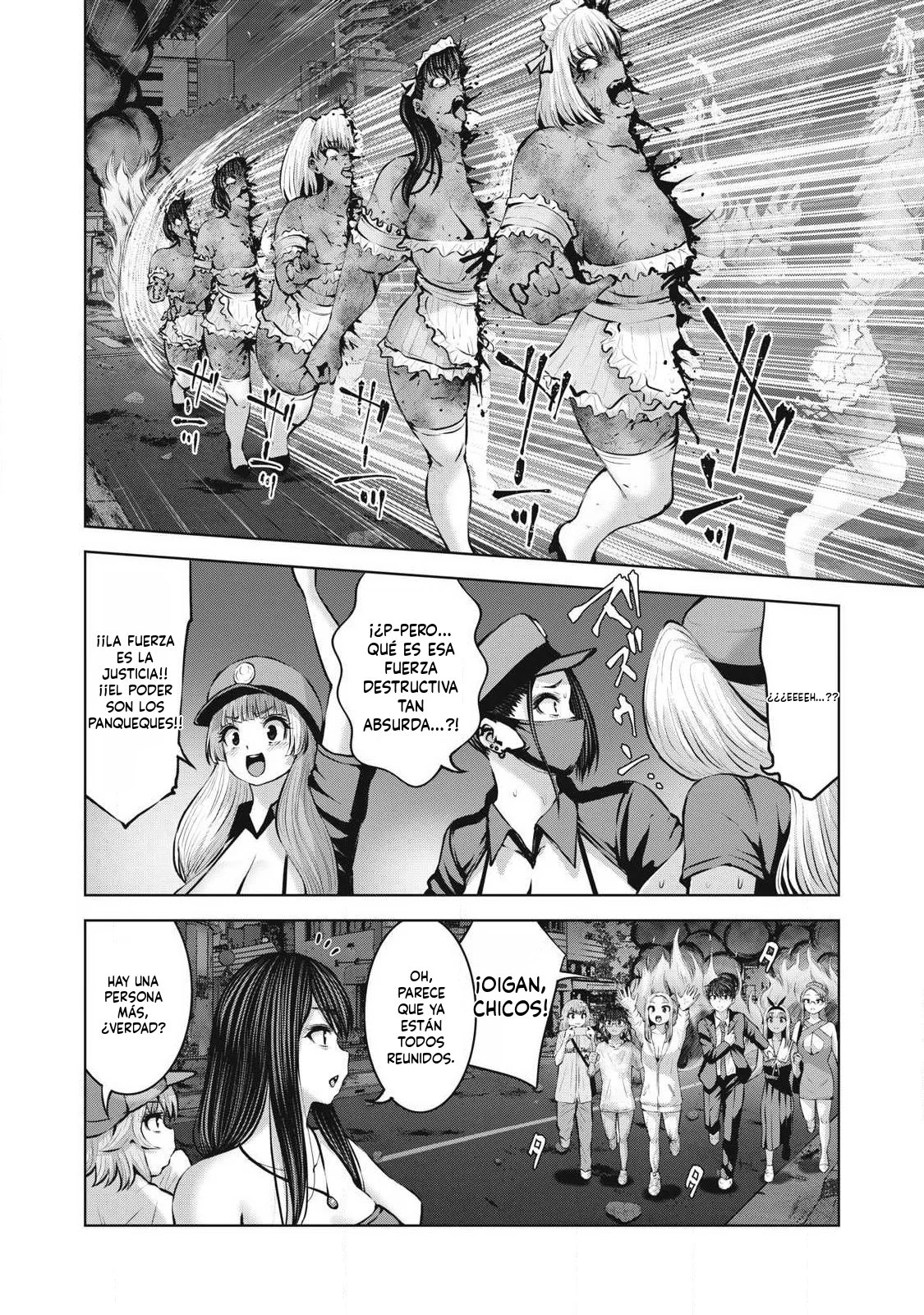ZOMBIE SEKAI DE HAREM WO TSUKUROU Capítulo 27.2 - Página 8
