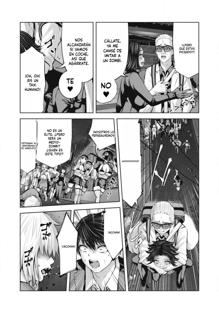 ZOMBIE SEKAI DE HAREM WO TSUKUROU Capítulo 28.2 - Página 7