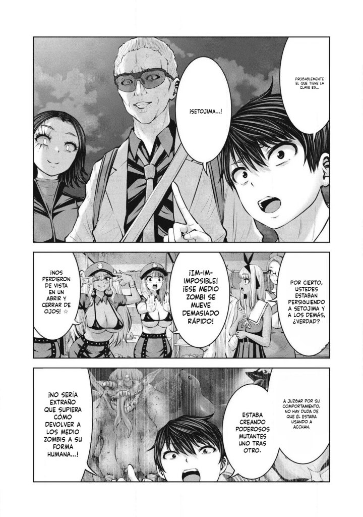 ZOMBIE SEKAI DE HAREM WO TSUKUROU Capítulo 29.1 - Página 10