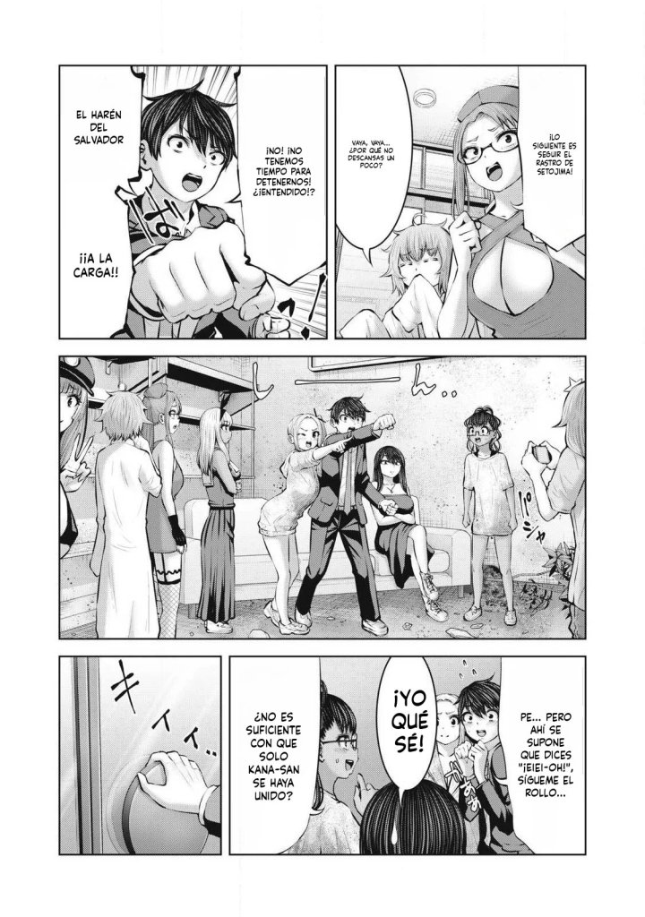 ZOMBIE SEKAI DE HAREM WO TSUKUROU Capítulo 29.1 - Página 11