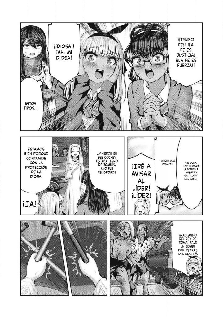 ZOMBIE SEKAI DE HAREM WO TSUKUROU Capítulo 30.1 - Página 3