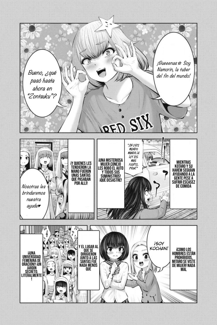 ZOMBIE SEKAI DE HAREM WO TSUKUROU Capítulo 31.1 - Página 2