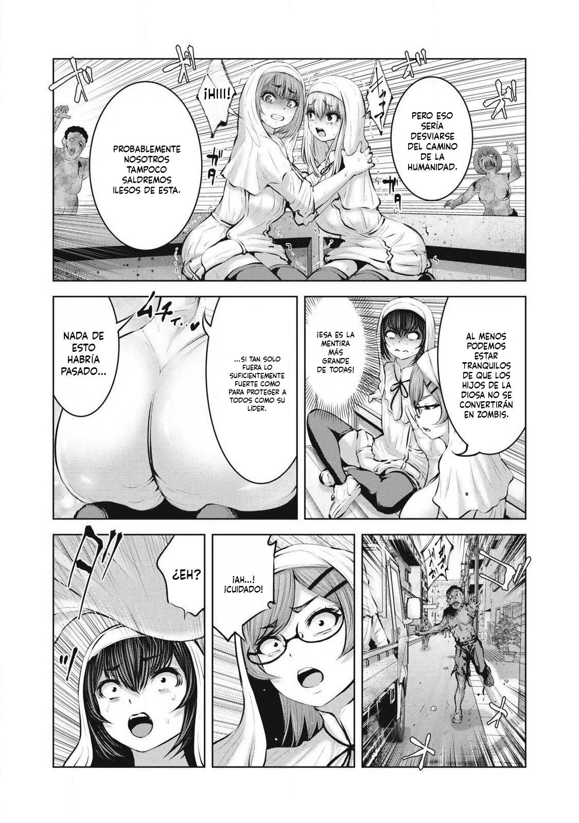 ZOMBIE SEKAI DE HAREM WO TSUKUROU Capítulo 32.2 - Página 9