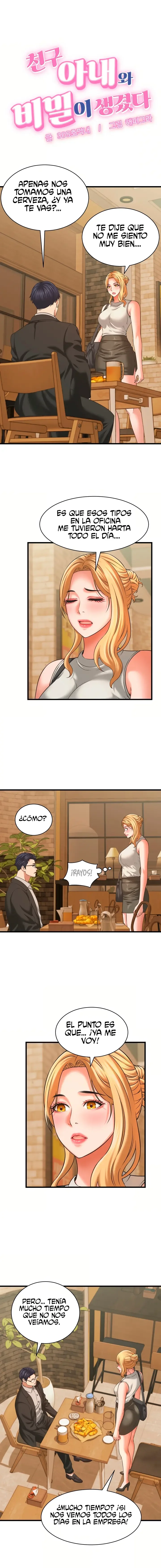 Vine a compartirle un secreto a la esposa de mi amigo Capítulo 52 - Página 1