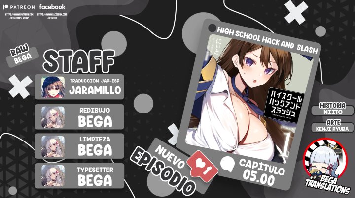 Preparatoria Hack and Slash Capítulo 5 - Página 1