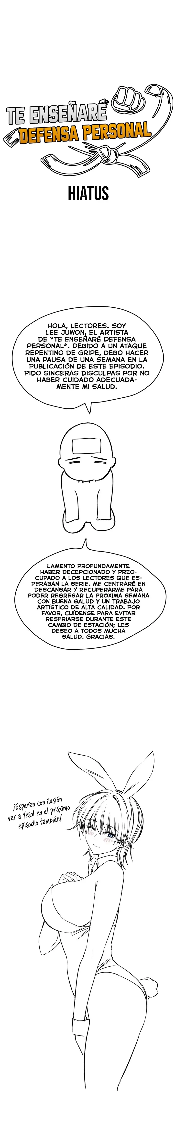 Te enseñaremos defensa personal Capítulo 47.5 - Página 1