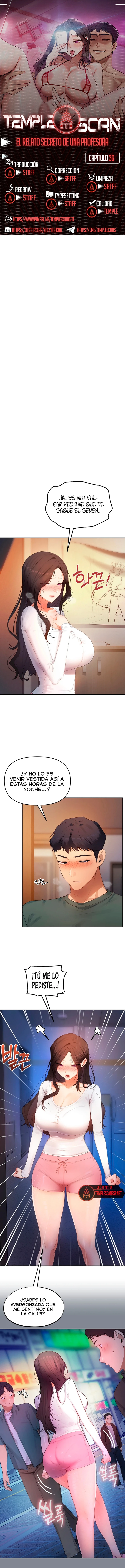 El secreto de la profesora Capítulo 36 - Página 1