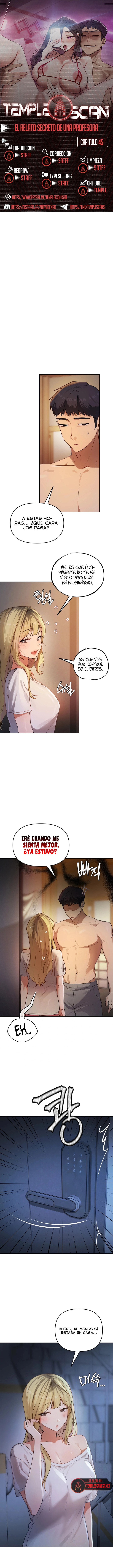 El secreto de la profesora Capítulo 45 - Página 1