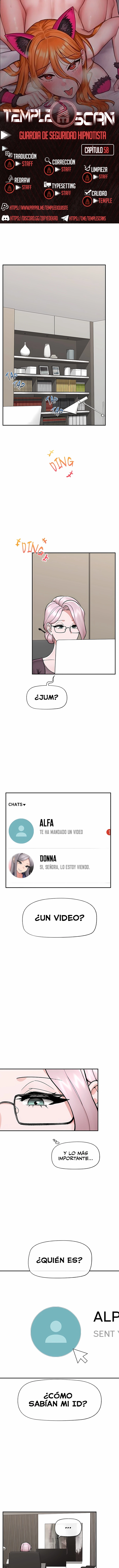 Guardia de seguridad hipnotico (Sin Censura) Capítulo 58 - Página 1