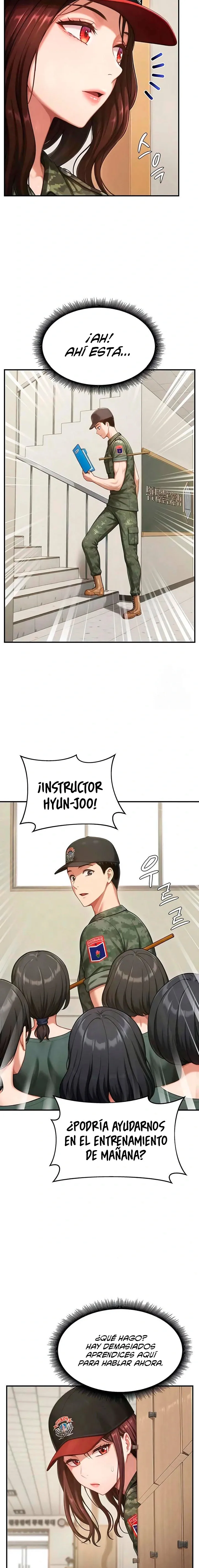 Centro de Entrenamiento de Reclutas Femeninas Capítulo 13 - Página 15