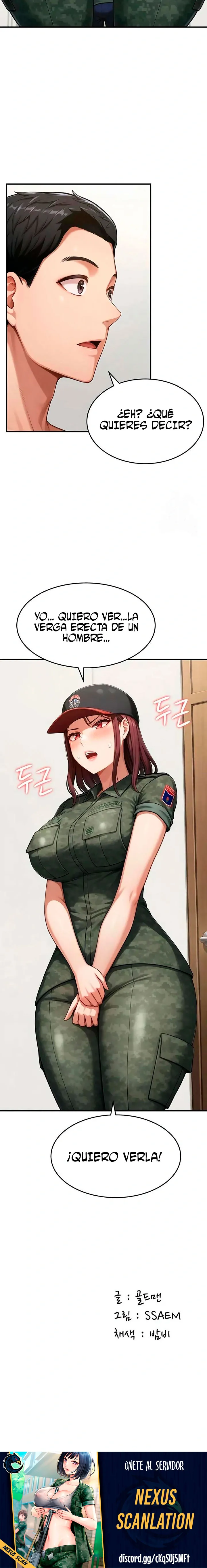 Centro de Entrenamiento de Reclutas Femeninas Capítulo 13 - Página 23