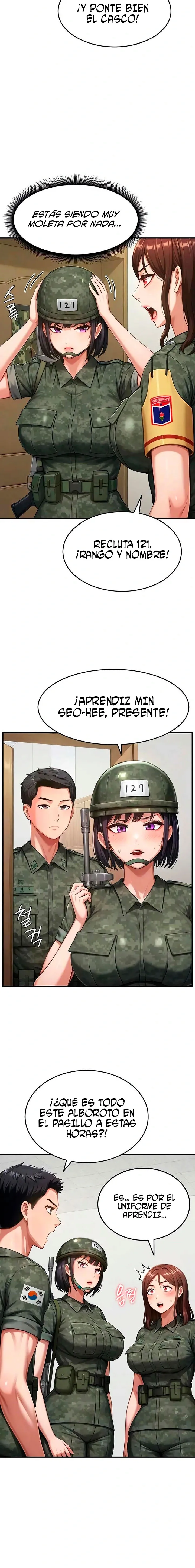 Centro de Entrenamiento de Reclutas Femeninas Capítulo 13 - Página 4