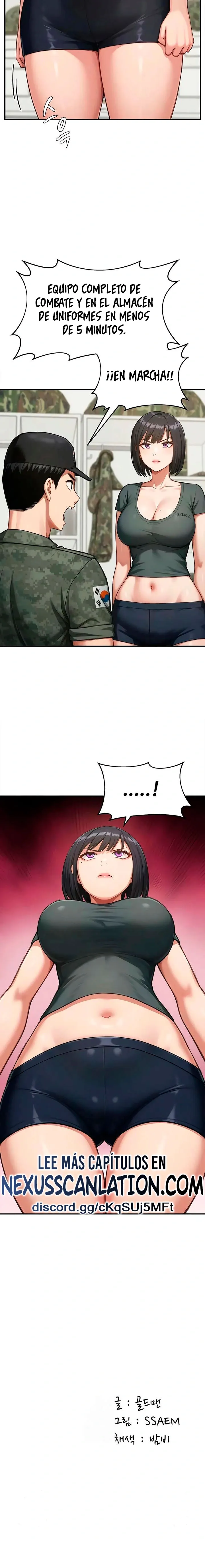 Centro de Entrenamiento de Reclutas Femeninas Capítulo 16 - Página 20