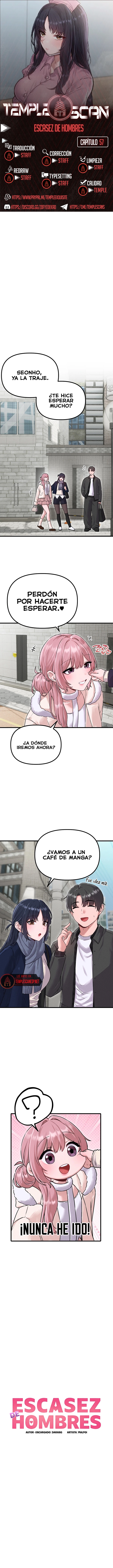 Escases de Hombres Capítulo 57 - Página 1