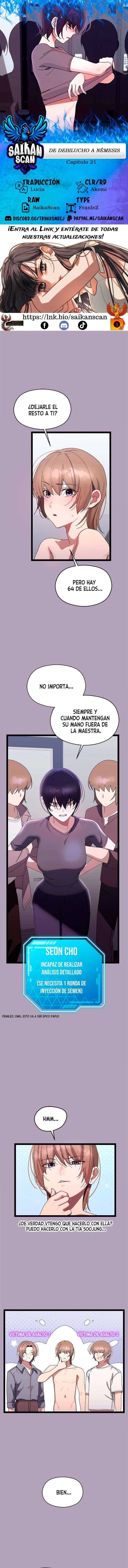 De debilucho a némesis Capítulo 21 - Página 2