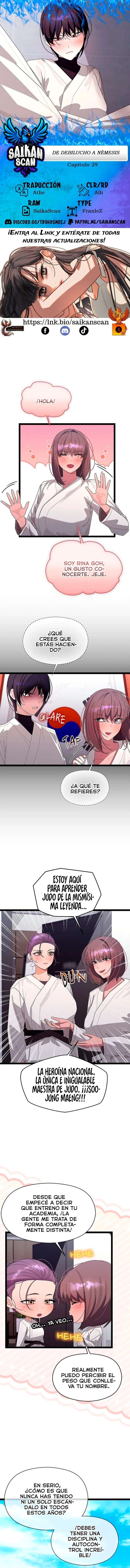 De debilucho a némesis Capítulo 29 - Página 2