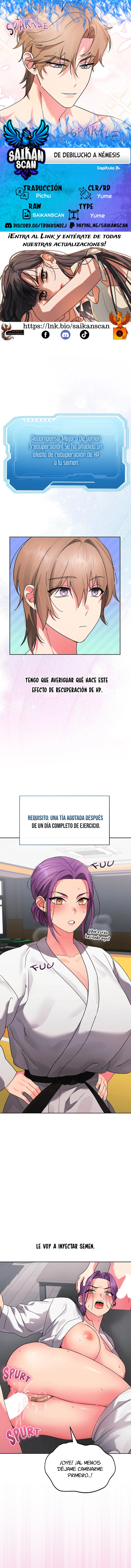 De debilucho a némesis Capítulo 34 - Página 1