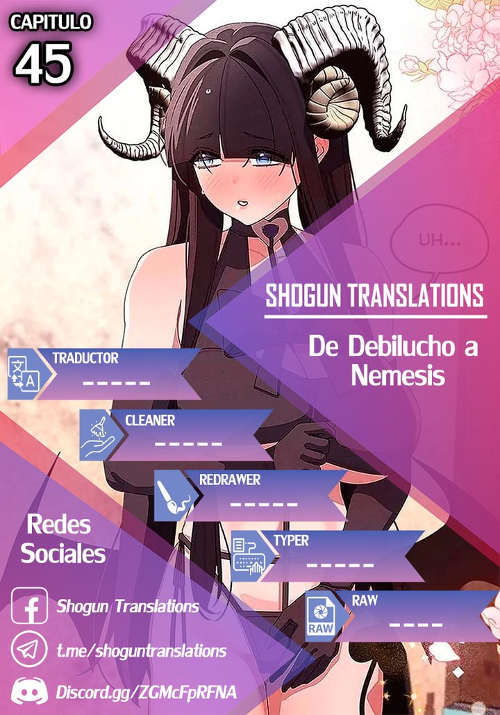 De debilucho a némesis Capítulo 45 - Página 1