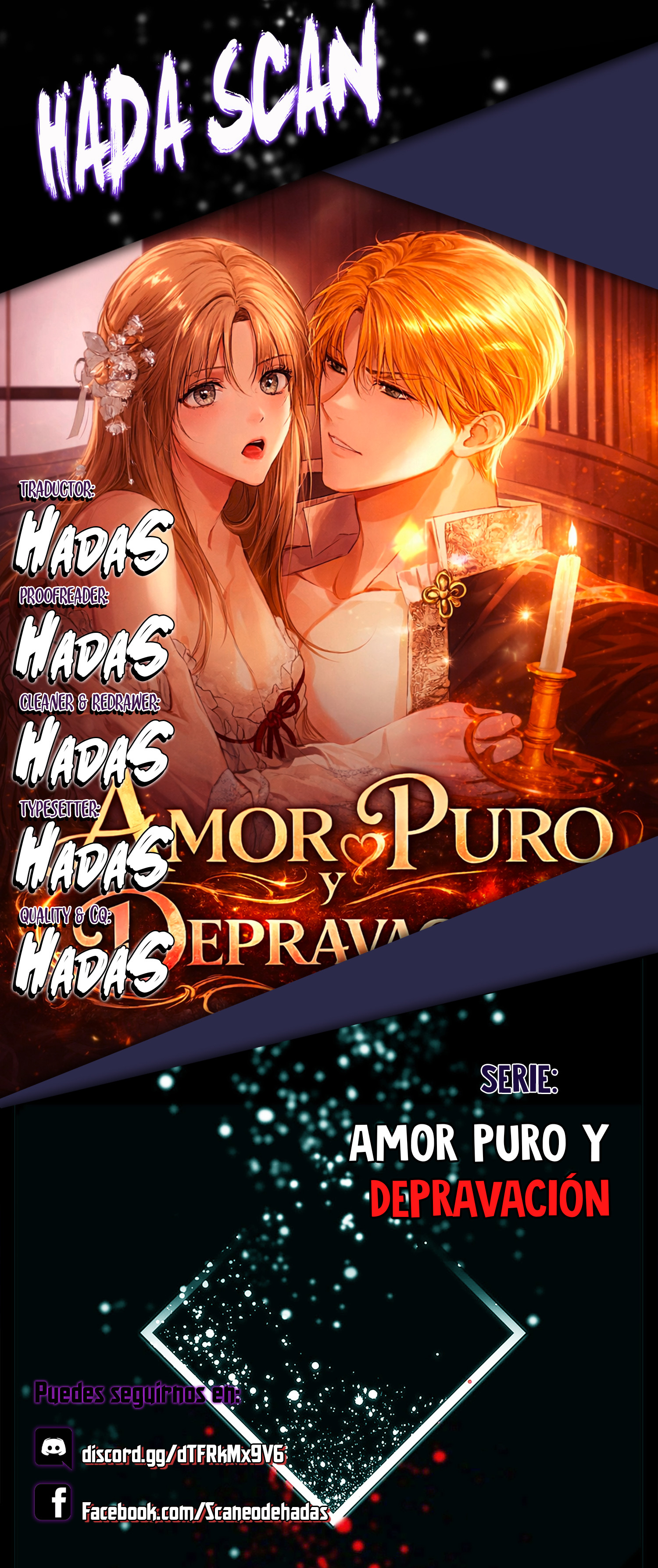 Amor puro y Depravación Capítulo 8 - Página 1
