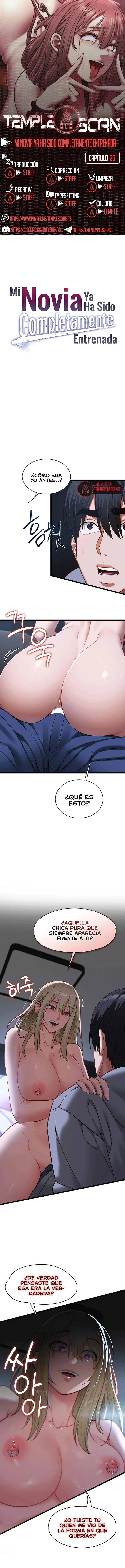 Mi Novia ha sido Entrenada Capítulo 26 - Página 1
