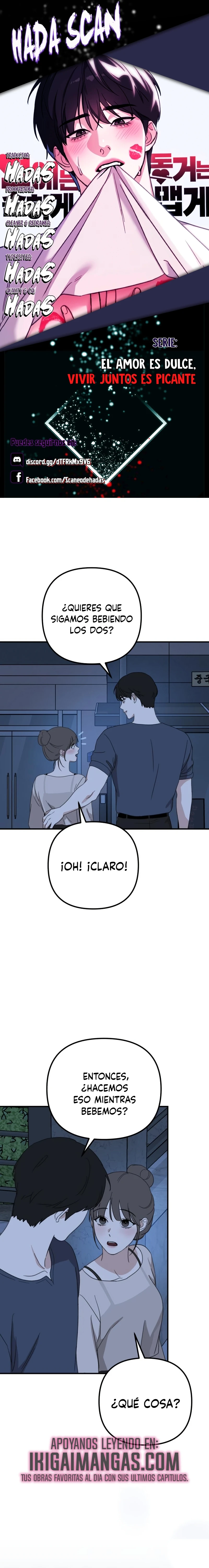 El amor es dulce, vivir juntos es picante Capítulo 37 - Página 1