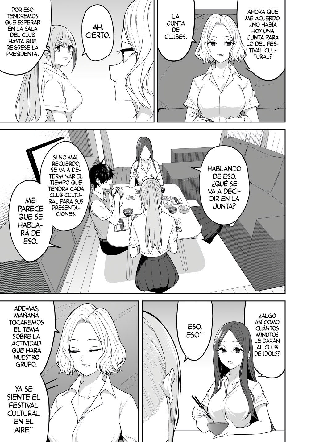 Imaizumi trae a todas las gals a su casa ~Deep – español Capítulo 50 - Página 15
