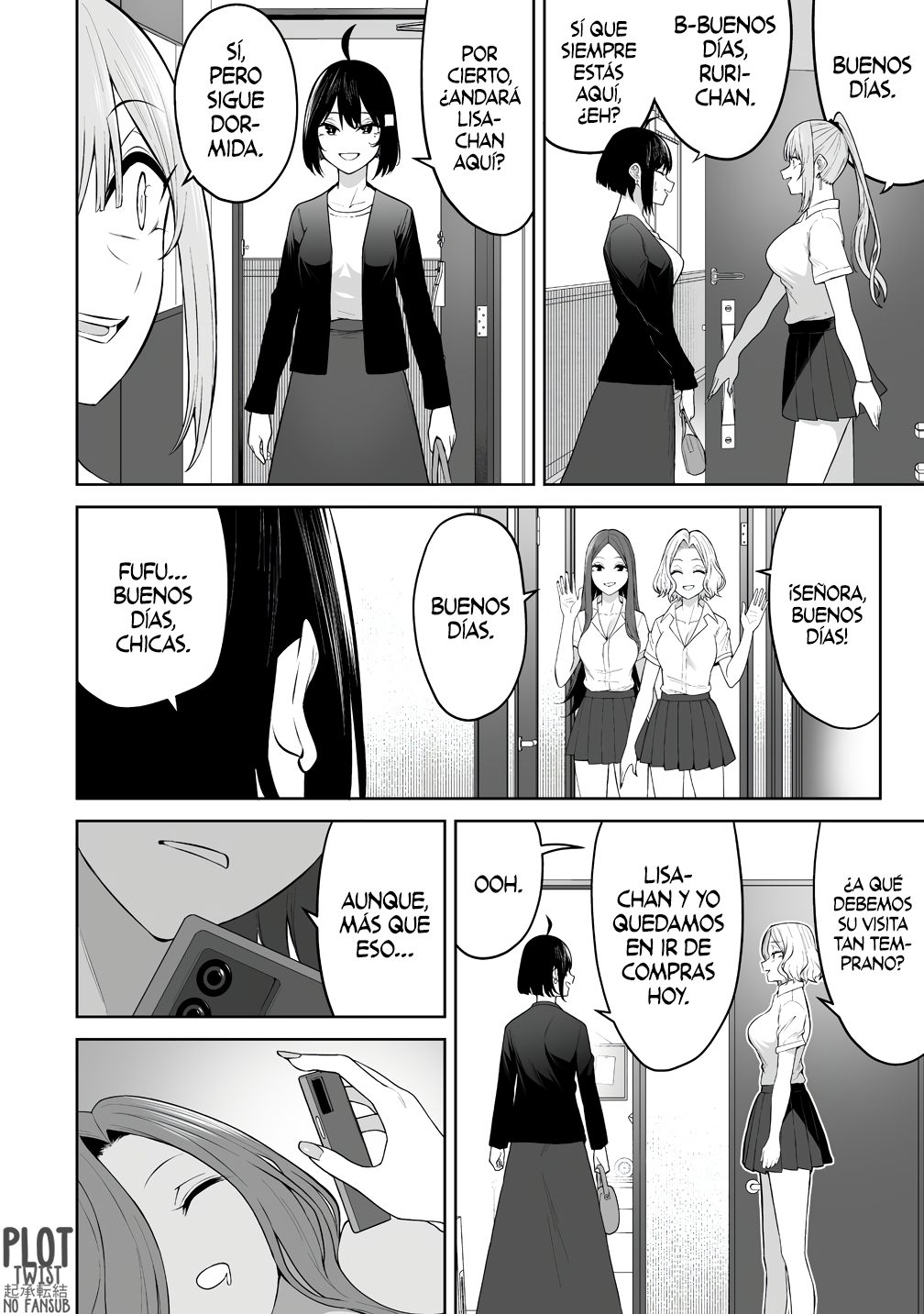 Imaizumi trae a todas las gals a su casa ~Deep – español Capítulo 50 - Página 18